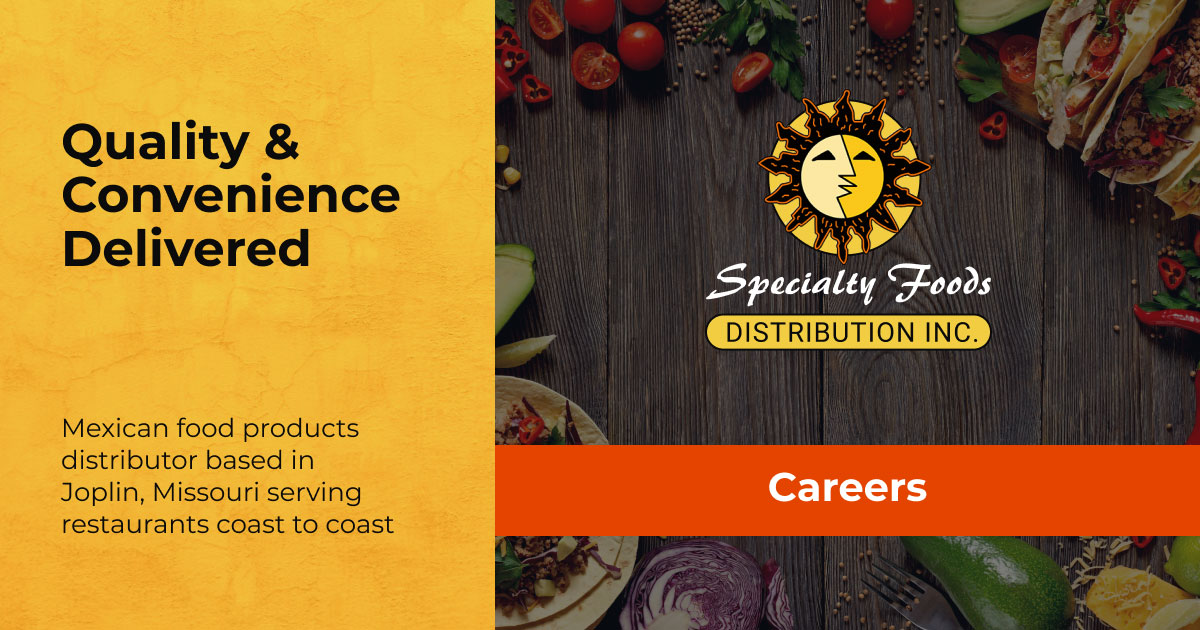 Careers Specialty Foods Distribution Inc.